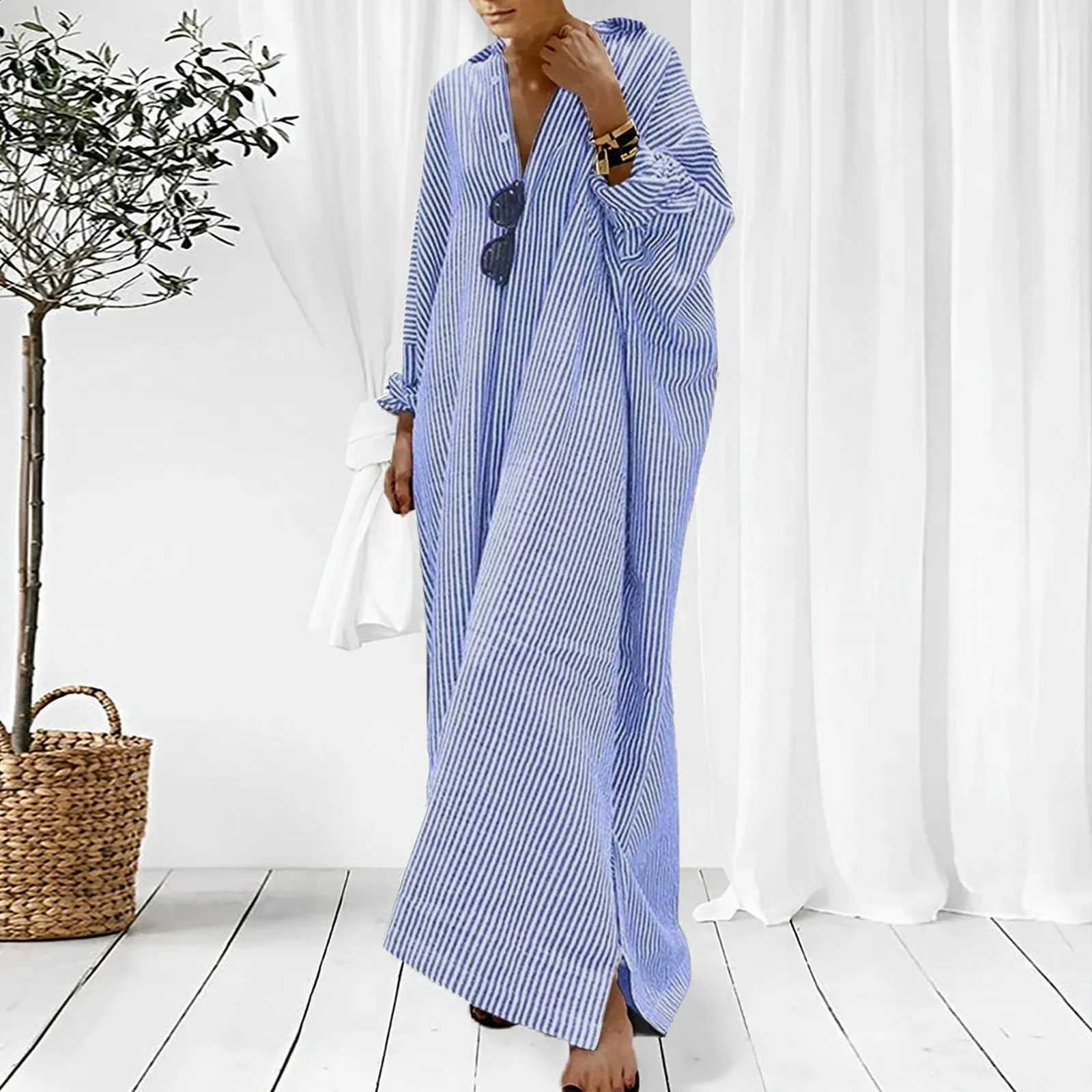 Striped Velvet Shirt Dress for Women Floor-Length Single-Breasted Ruffled Collar Winter S-5XL from Dhgate Plus size Dresses - price 56.87 Striped Velvet Shirt Dress for Women Floor-Length Single-Breasted Ruffled Collar Winter S-5XL from Dhgate Plus size Dresses - price 56.87