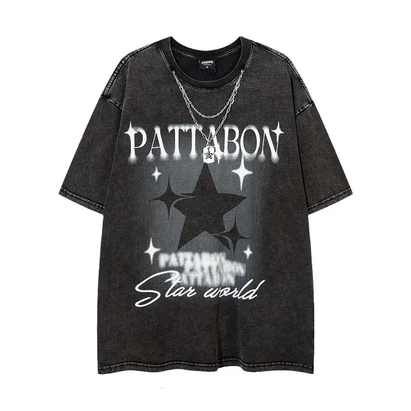 Tシャツ・カットソー Hashtag DDD Patchwork Star Short Sleeve T-Shirt 22c380a9-1d2f-4a67-9a22-