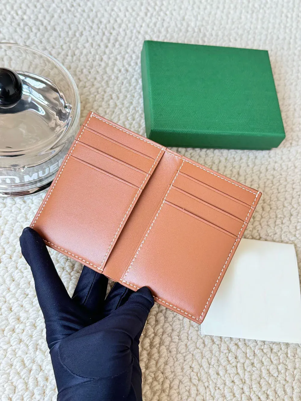 Premium Leather Wallet for Men Women Designer Card Holder