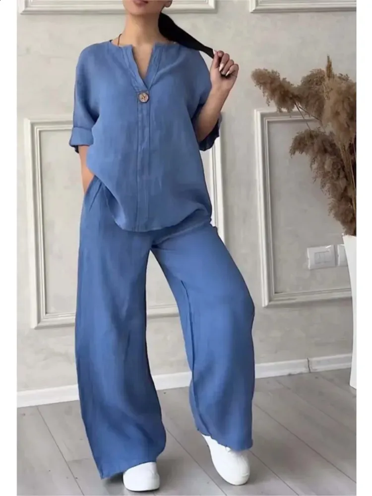 AT LAST & CO ツータック リネン linen 32 AT LAST & CO ツータック リネン linen 32
