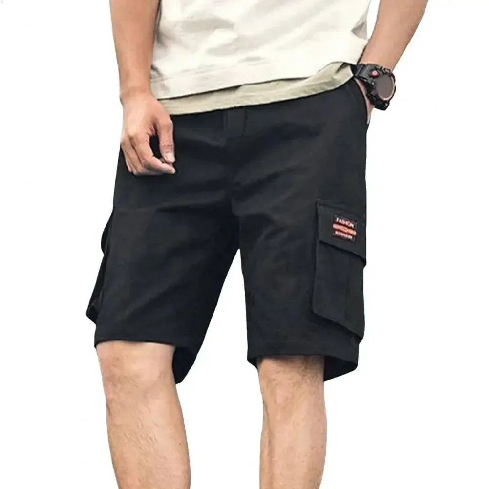 Breathable Elastic Cargo Mens Cargo Shorts With Multiple Pockets For Men Quick Drying And Comfortable Plus Size Available 240812 From Leonorastore 14.95 DHgate.Com