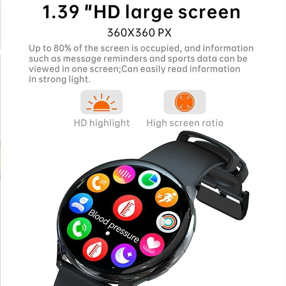 Bluetooth Call Smart Watch Women 360 360 Custom Dial Smart Watchmes Women Men Sport Fitness Tracker Smartwatch G35 CL240812