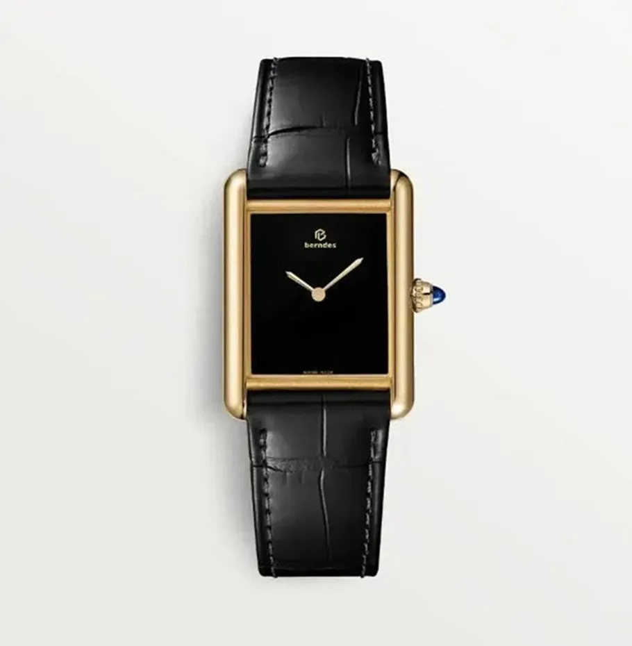 Tank Watch Womens Fashion Couple Watch With Sapphire... From Lexing ...