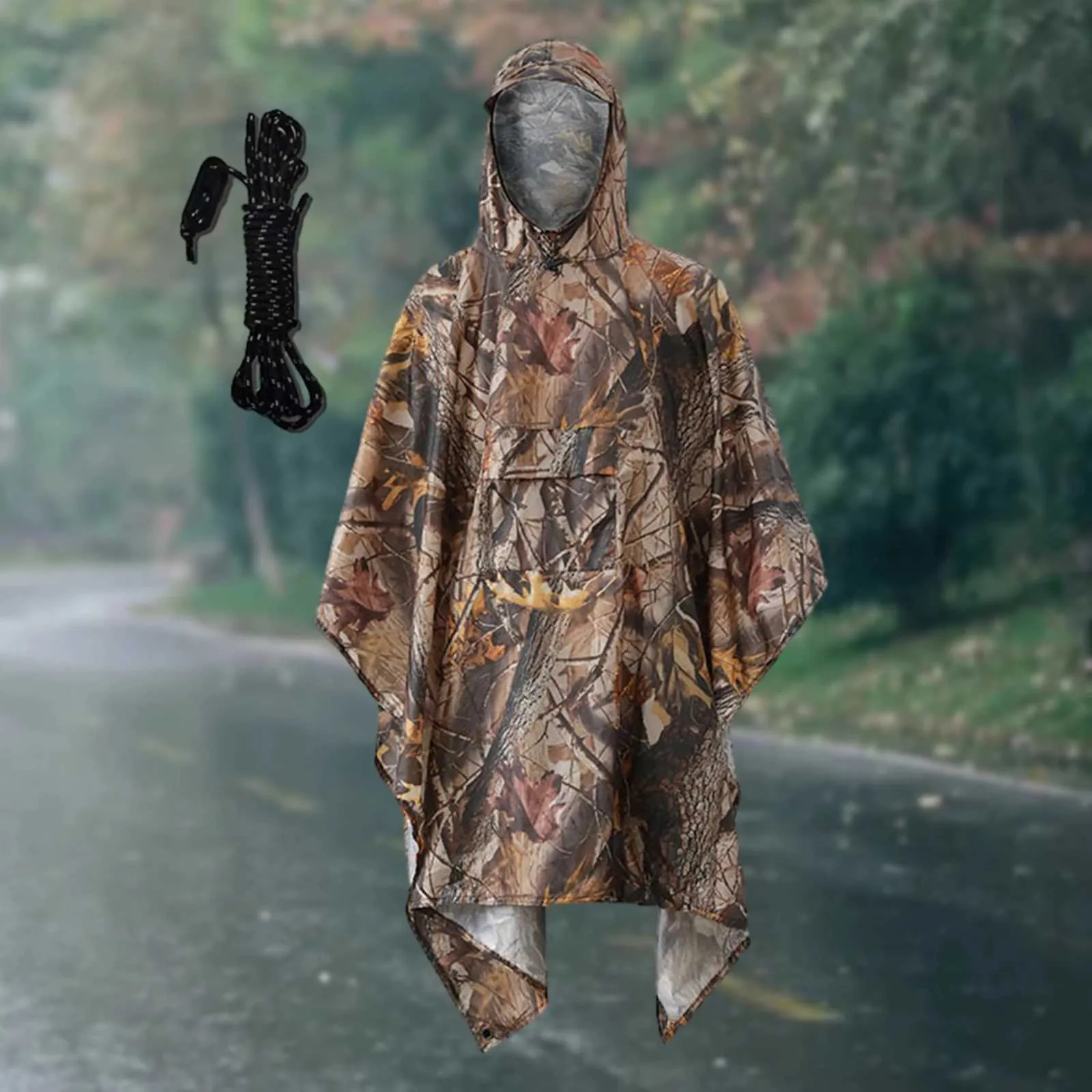 Poncho Walmart 2-Pack Reusable Rain Ponchos Waterproof EVA With