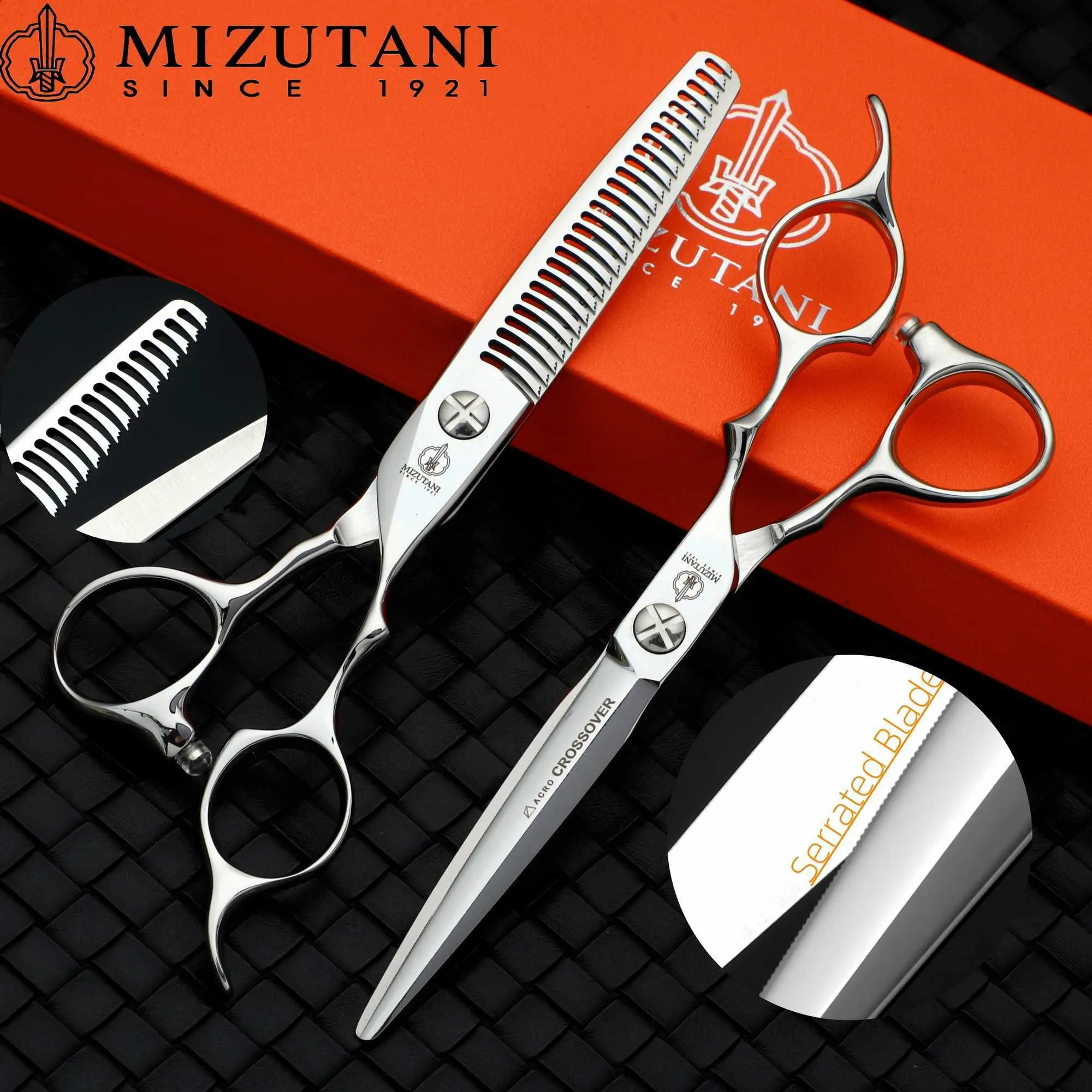 Professional Hair Thinning Shears - Serrated Barber Scissors
