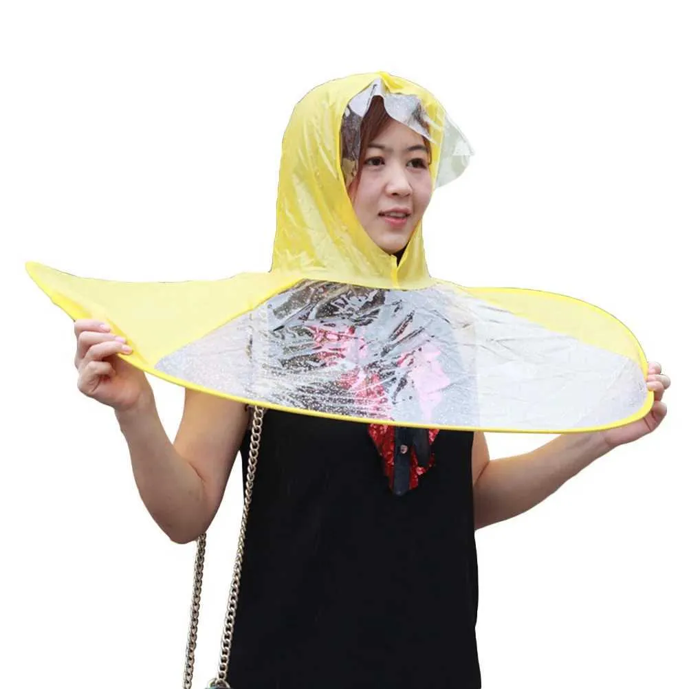 Childrens Umbrella Rain Cloak Creative Transparent Collapsible