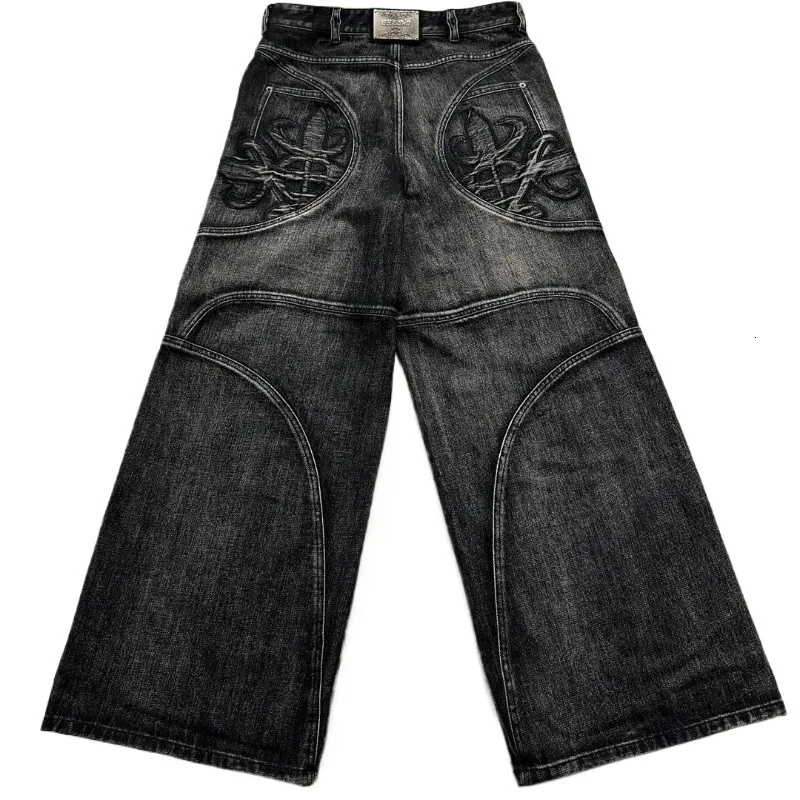 パンツ archive Lolita jeans black denim y2k Y2K Fashion Jeans: Retro Grunge Denim Pants - Shop Now for