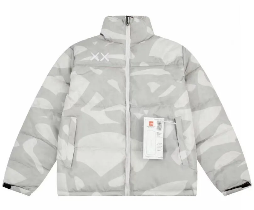 Mens Camouflage Grey Puffer Jacket With Pattern Trendy Winter Streetwear In Sizes S 3XL From Qiufen11 41.37 DHgate.Com