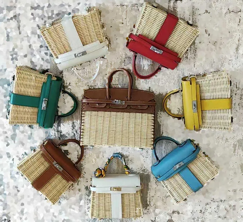 Deuxieme Classe★ A POINT ETC Bamboo Bag★ DHgate.com:Handwoven Bamboo Shoulder Bag - 20cm Rattan