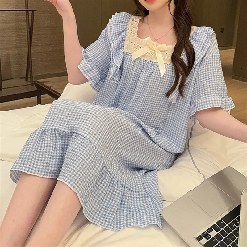 Women Nightgown Long Sleeve Plus Size Cotton Microfiber Sleep Dress M-6XL  from Dhgate Women's Plus Size Underwear - price 60.86