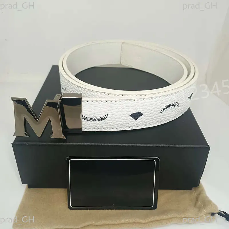 Mcm Designer Belt For Man Designer Belt For Woman Designer Luxury M Belt Belt Man Classical Casual Wholesale Brown Waistband Metal Buckle Leather Metallic Ed0 From Prad gh 22.4 DHgate.Com