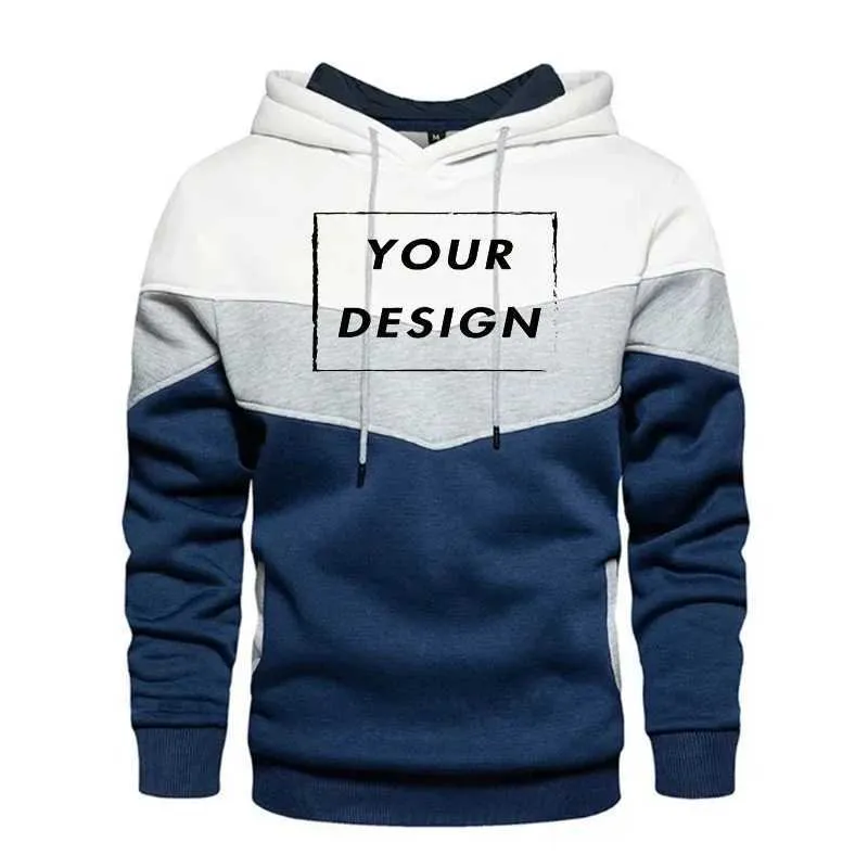Men's Custom Tricolor Team mens sweatshirts and hoodies  