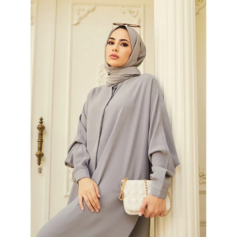 Muslim robe abaya dress women floor-length chiffon fitted sheath dress with stand collar and long sleeves from Dhgate Basic & Casual Dresses - price 14.08 Muslim robe abaya dress women floor-length chiffon fitted sheath dress with stand collar and long sleeves from Dhgate Basic & Casual Dresses - price 14.08