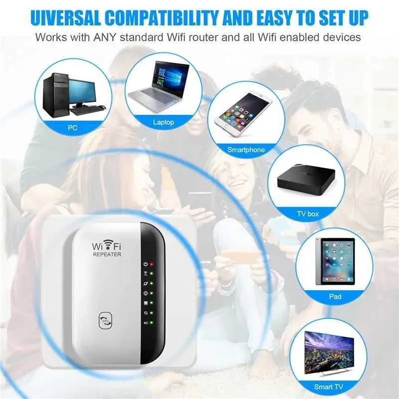 300Mbps Wireless Wifi Range Repeater With Remote Extender Amplifier And Rechargeable Battery 802.11N WiFi Booster For Repetidors And Wireless Devices Model Y240812 From Breecta 38.46 DHgate.Com