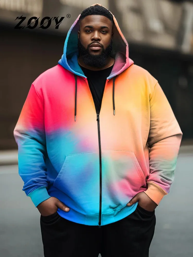 Plus size full zip hoodie online