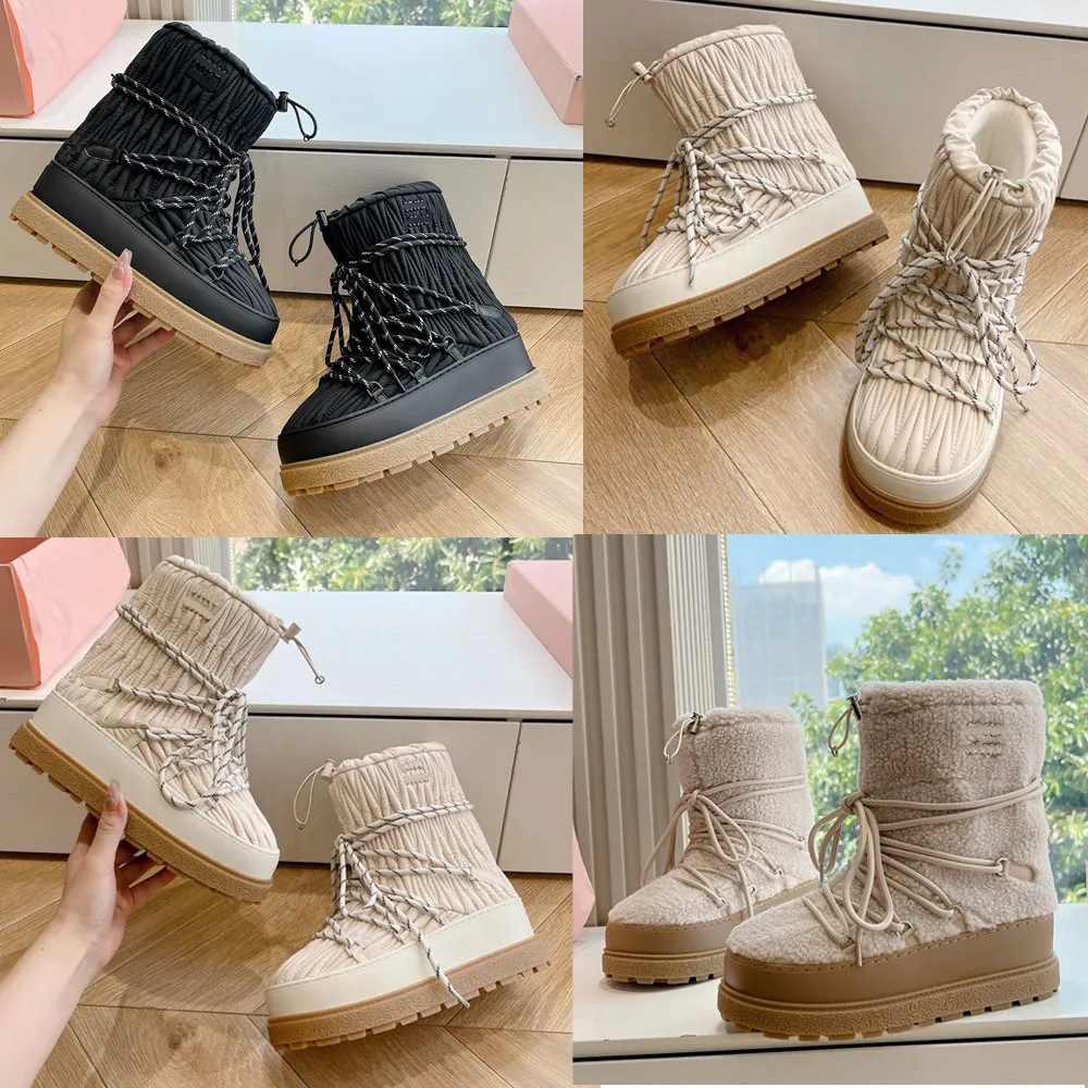 Apres Ski Boots Designer Women's Snow Boots MOON BOOT LTrack