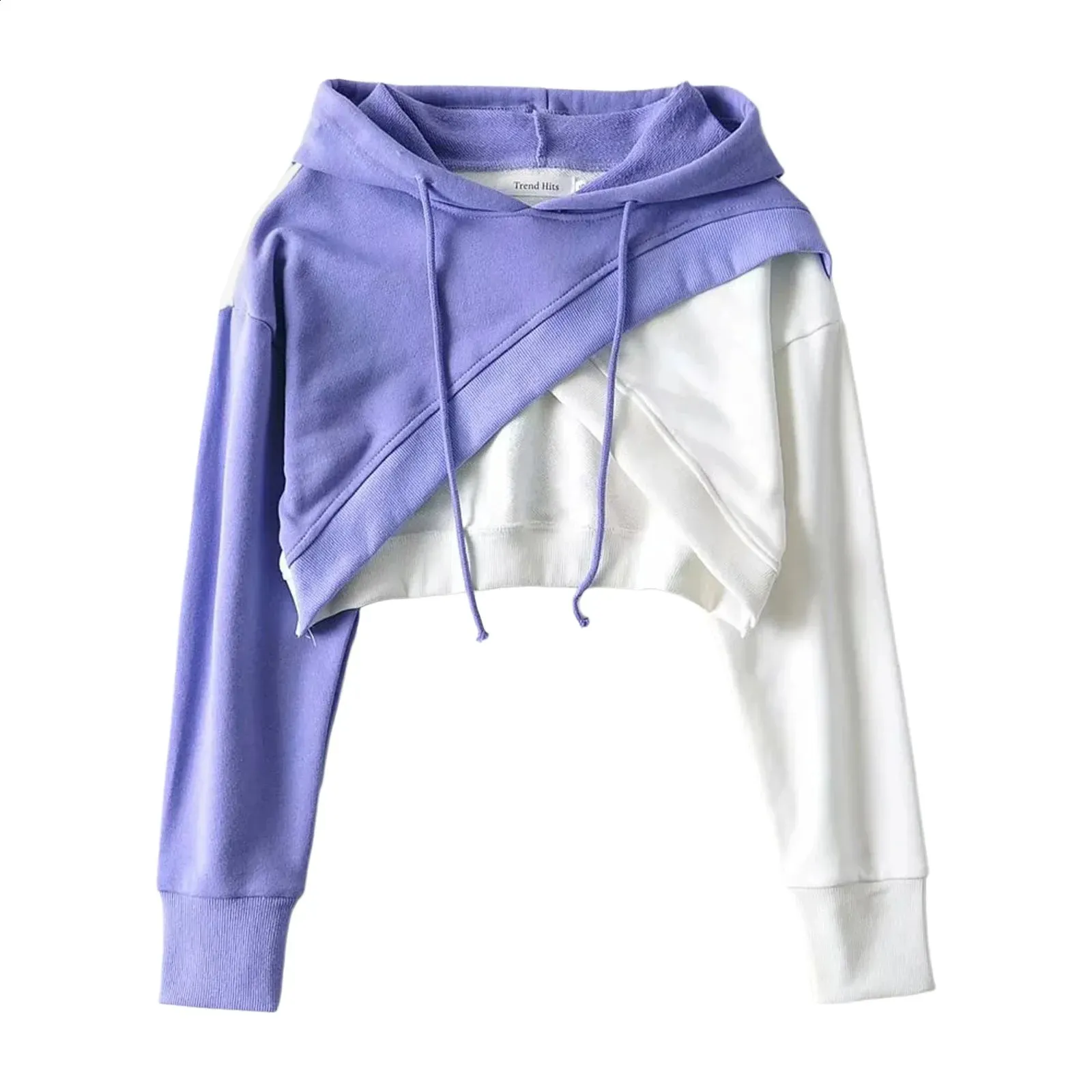 Travel Hoodie Women Fall Fashion Button Collar Drawstring Pullover Long Sleeve Y2k Sweatshirts With Pockets Fall Fashion For Women 2025 Trendy White Small - View #6