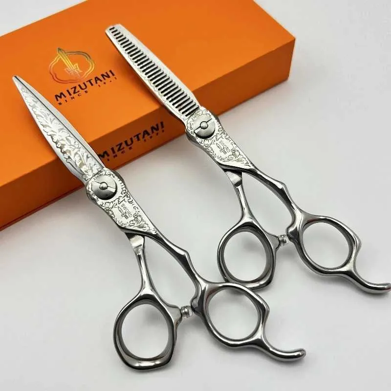 Professional Barber Scissors Set - 6.0 Inch Hair Cutting