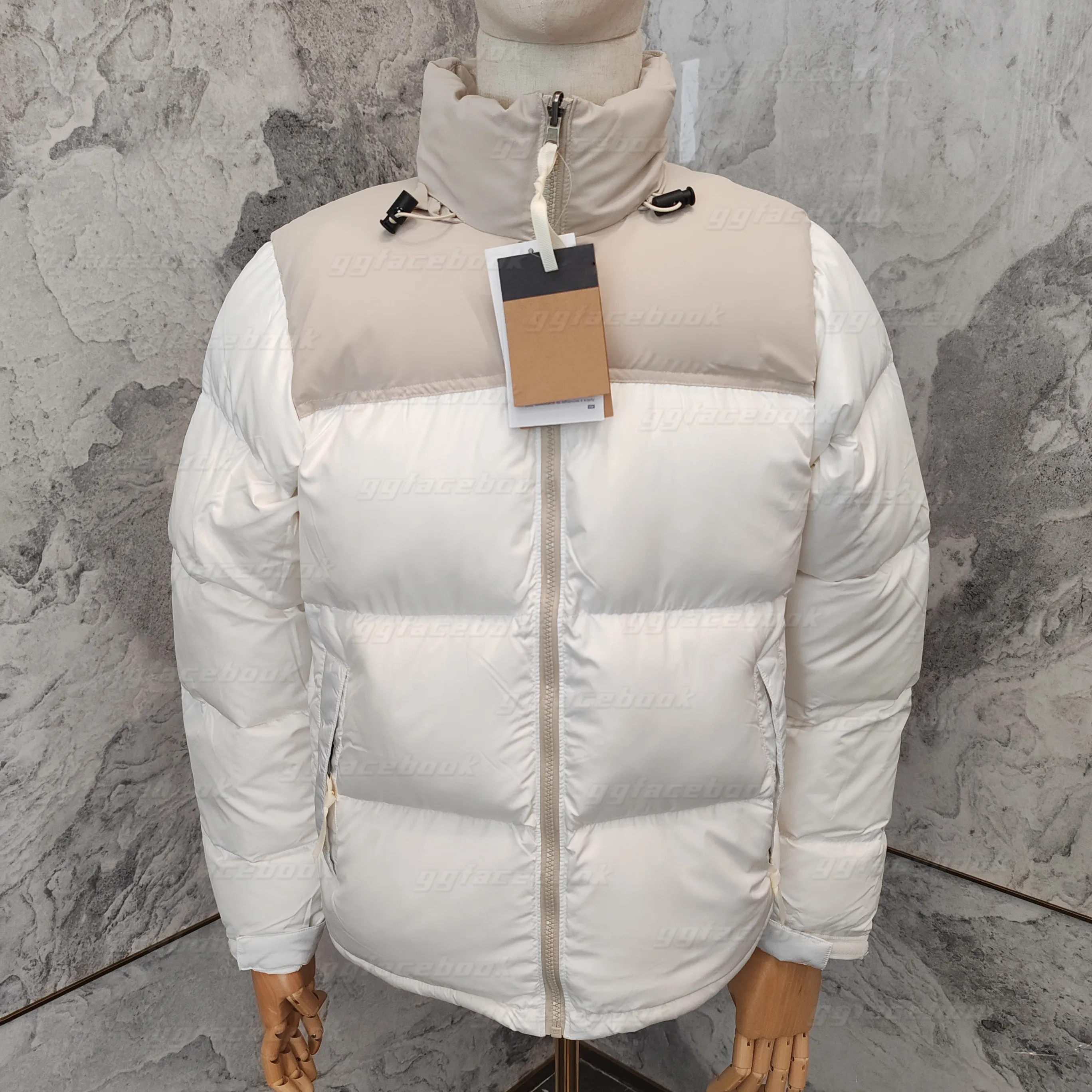 Retro Style Puffer Jacket: Warm Winter Coat With Down Fill, Parka