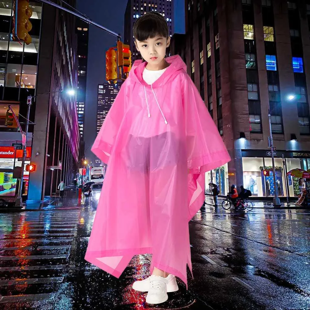 thumbnail image 2 of Reusable EVA Rain Poncho For Adults – Lightweight Waterproof Jacket For Camping, Festivals, And Travel 2 of 5