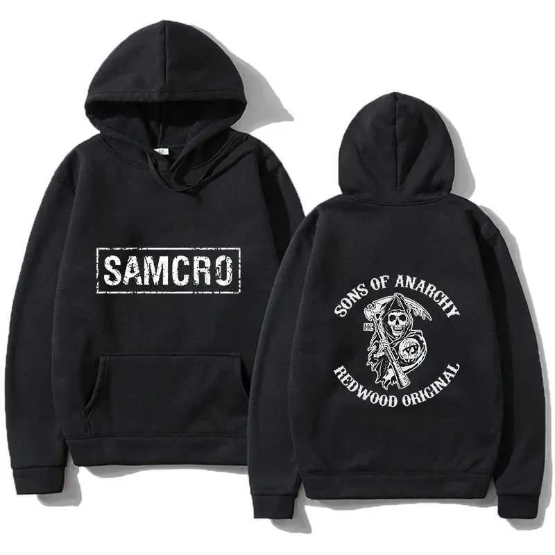 Sons Of Anarchy SAMCRO Double Sided Print Sandro Hoodie Spring Summer 2022 Unisex Fashion Brand Pullover From Love dream Vendor 9.84 DHgate.Com