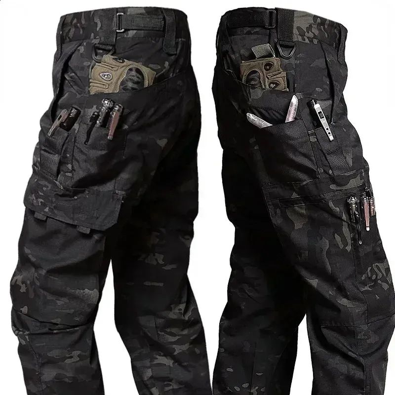 福袋 セール Men's Multi-Pocket ladies cargo pants - Casual Tactical WorkUtility&SafetyClothing