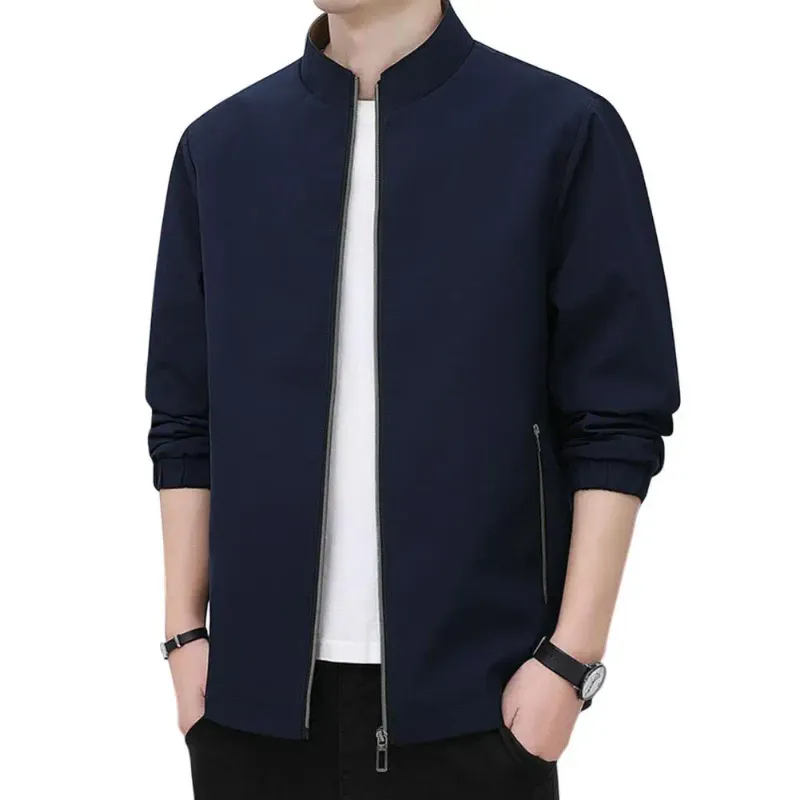 Mens Fall Winter Business Jacket - Mid-Weight Outerwear