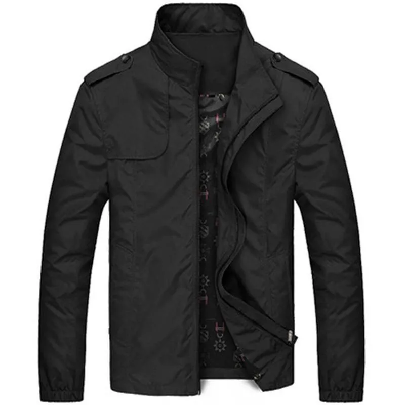 Mens slim fit waterproof jacket sale