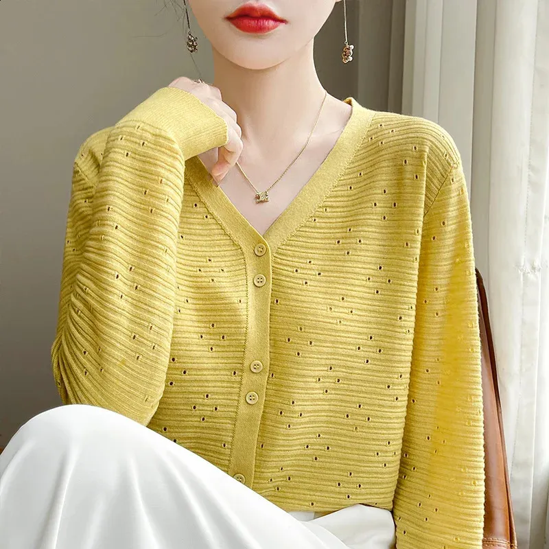 Grijsbeige alpaca trui met v-hals Mohair zachte oversized trui Sexy losse handgebreide trui Boho elegante lentetrui - België