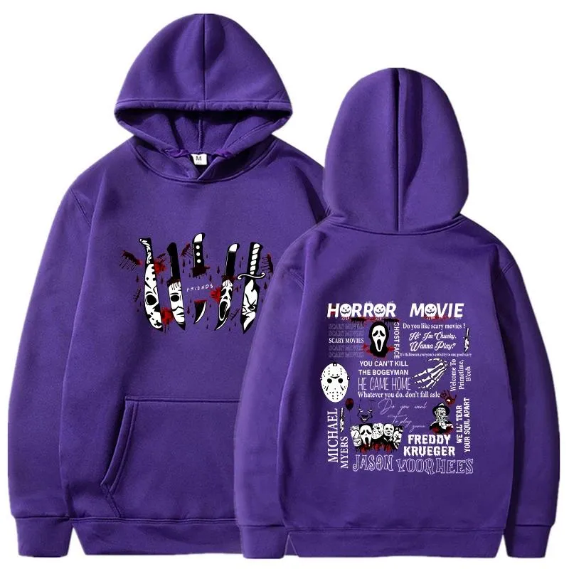 Horror movie friends hoodie hotsell