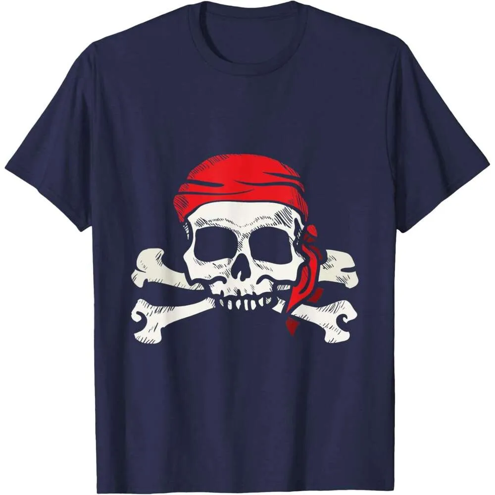 T-shirt Stampata Pirate Skull - Italy Tshirt Stampa Magliette - Foto 3