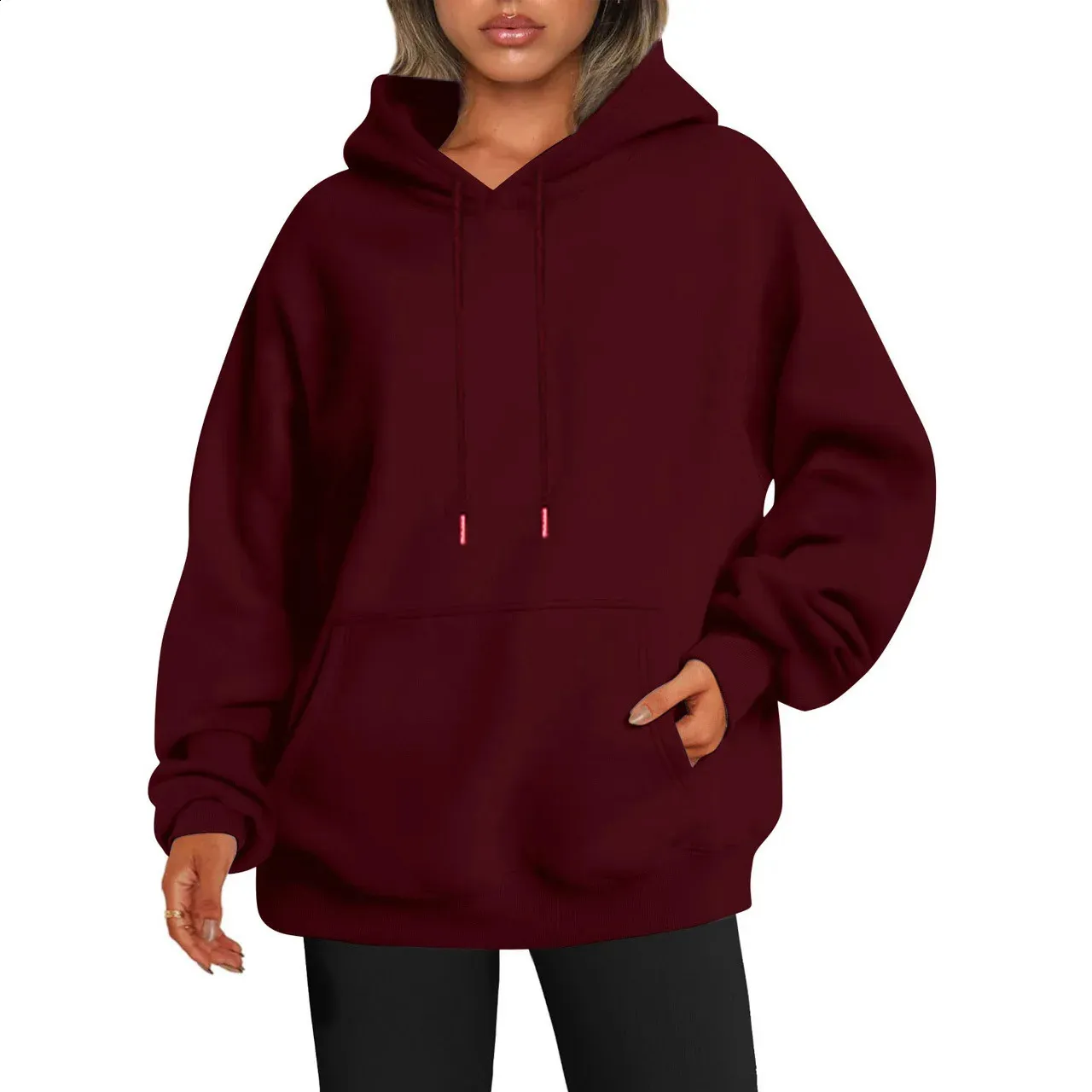 Oversized Womens Hooded Sweatshirt - Spring & Autumn Drop