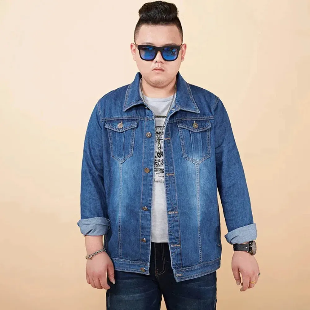 Plus size fitted jean jacket sale