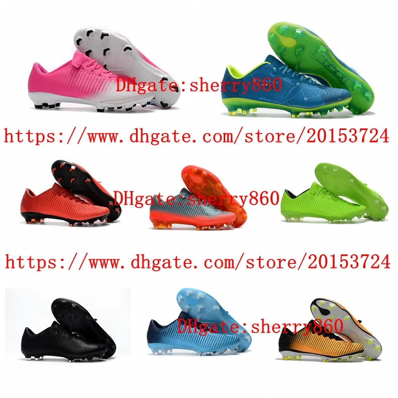 Save Big on Bulk FG Soccer Boots Men's Soccer Cleats Firm Ground Football  Boots For Training And Matches Green, Orange, And Pink Best Deals on