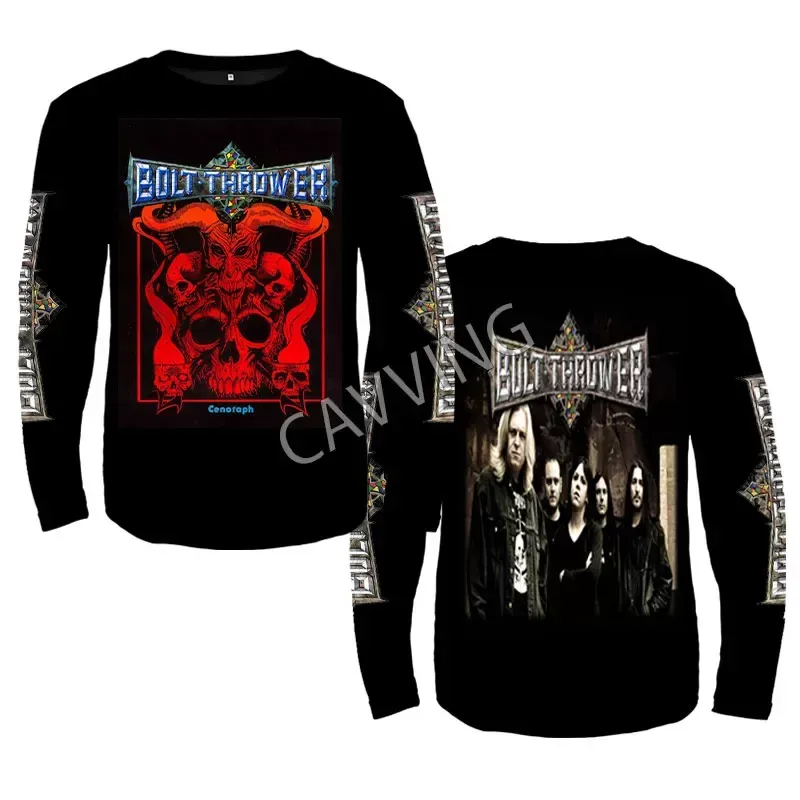 Fi Printed Gothic Bolt Thrower Crewneck best crewneck sweatshirts Harajuku Style Unisex Clothing C02 E9EO