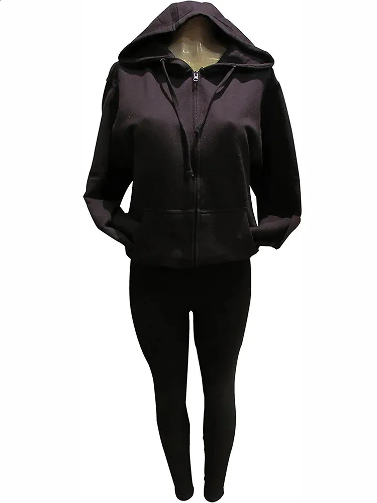 Rhinestone Angel Wing Cross Black Zip Up Hoodie - Y2K