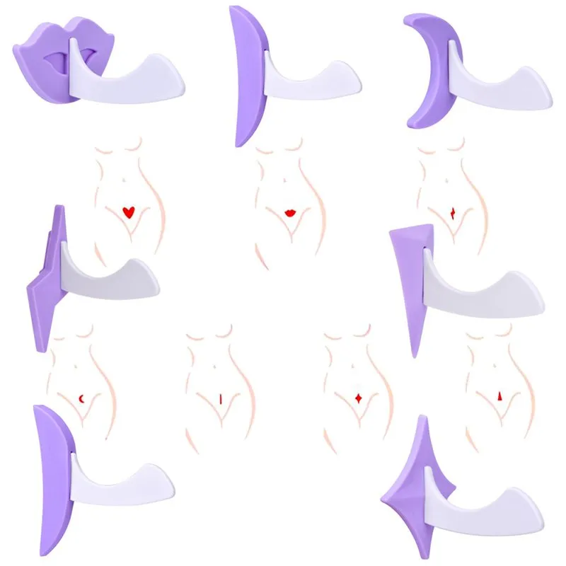 DHgate.com:9-Piece Bikini Privates Grooming Stencil Set - Painless Hair Trimming, Shaping, and Styling Tool:Apparel dhgate-com-9-piece-bikini-privates-grooming-stencil-set-painless-hair-trimming-shaping-and-styling-tool-apparel