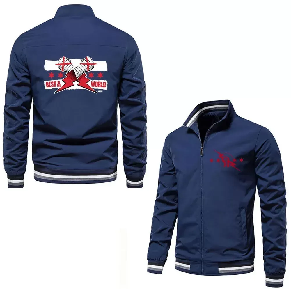 New 2022 Wrestler Return of CM Punk Men's windbreaker