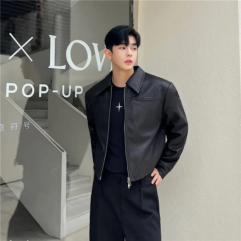 Premium Suede Jacket: Spring Fashion, Korean Streetwear