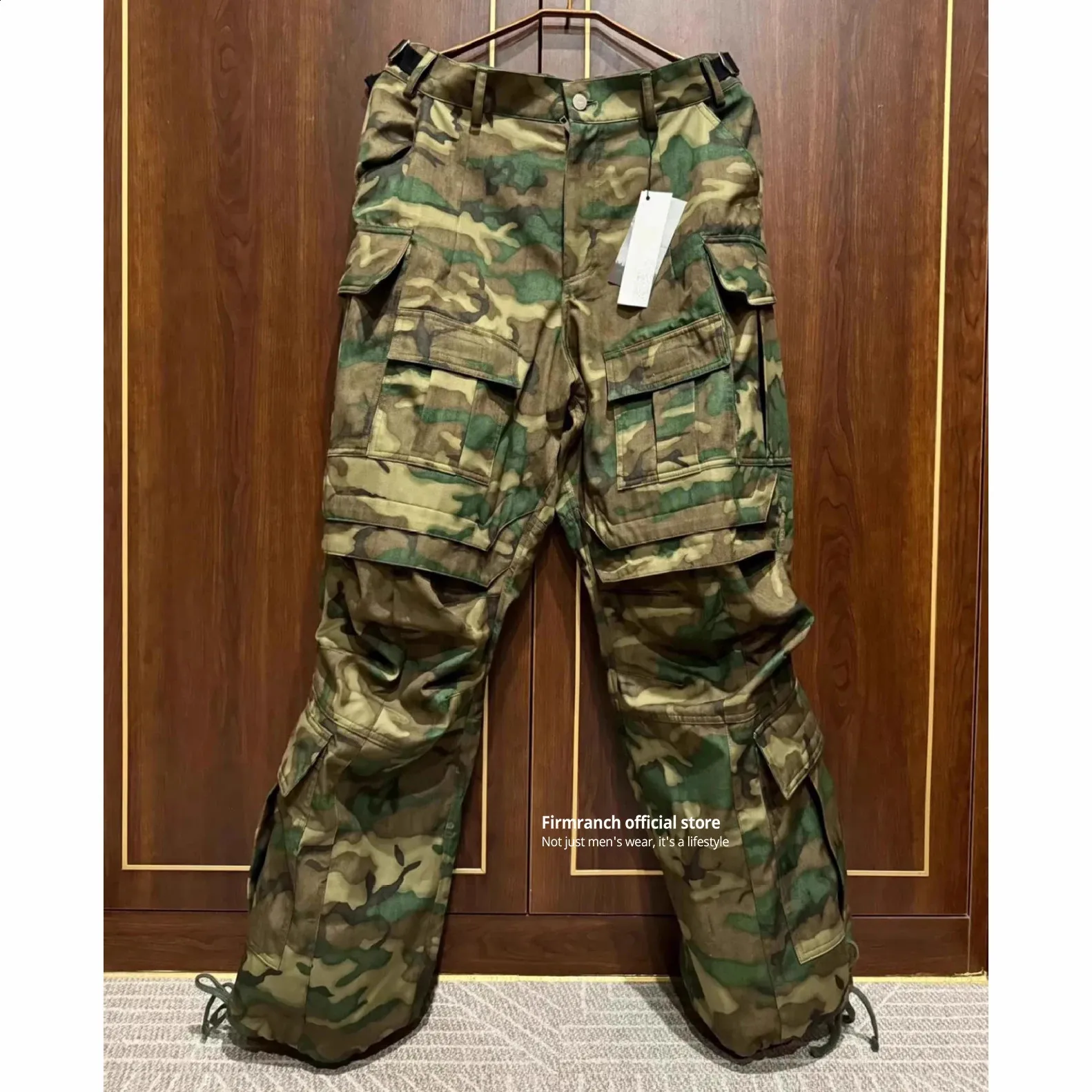 Firmranche Korean Archive Wookvibe Multi Pocket Camouflage Firmranche Korean Archive Wookvibe Multi Pocket Camouflage