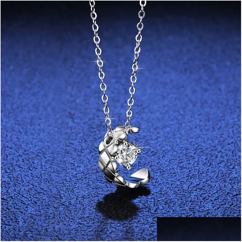 Real moon necklace deals