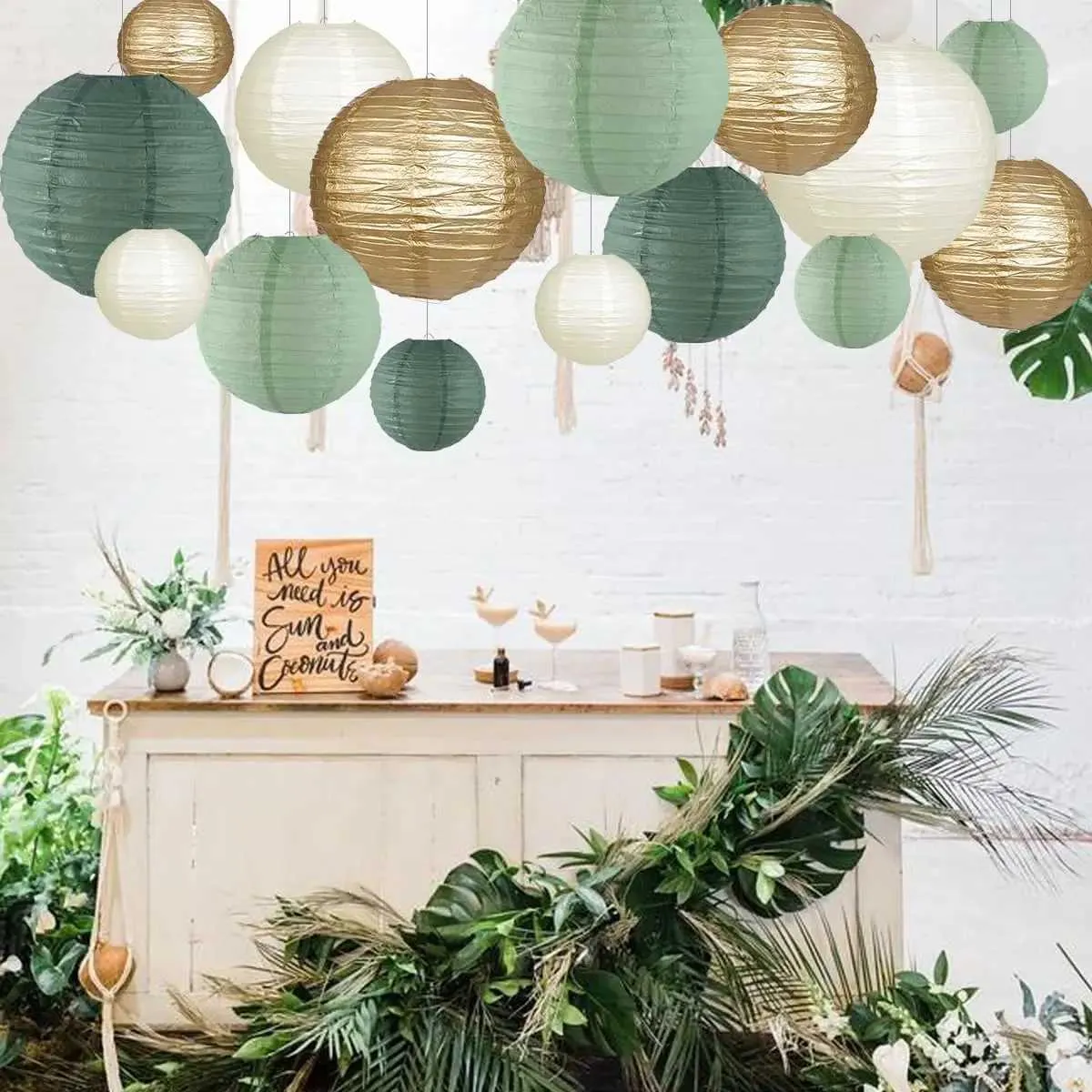 Xthuge 150-Pack Green LED Globe Lights - Mini Round Ball Lights For Balloons & Paper Lanterns, 24+ Hour Battery