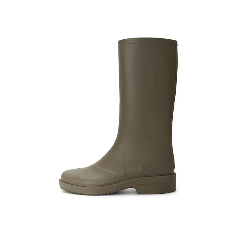 Risparmia alla grande su Stivali Stivali Da Pioggia Stivali Da Pioggia Per  Piattaforme Impermeabili Femminili Ginocchio Alto, Gomma Eva, Verde, Rosa 