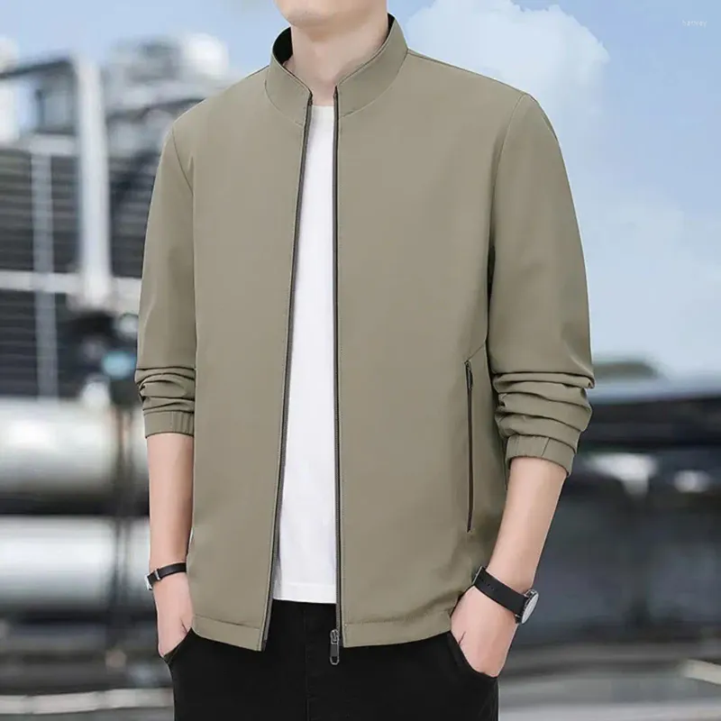 バ*東様 ゴールドウイン Stand Collar Rip Jacket OVY JXMVOJ Men's Stand Collar Jacket Lightweight Casual