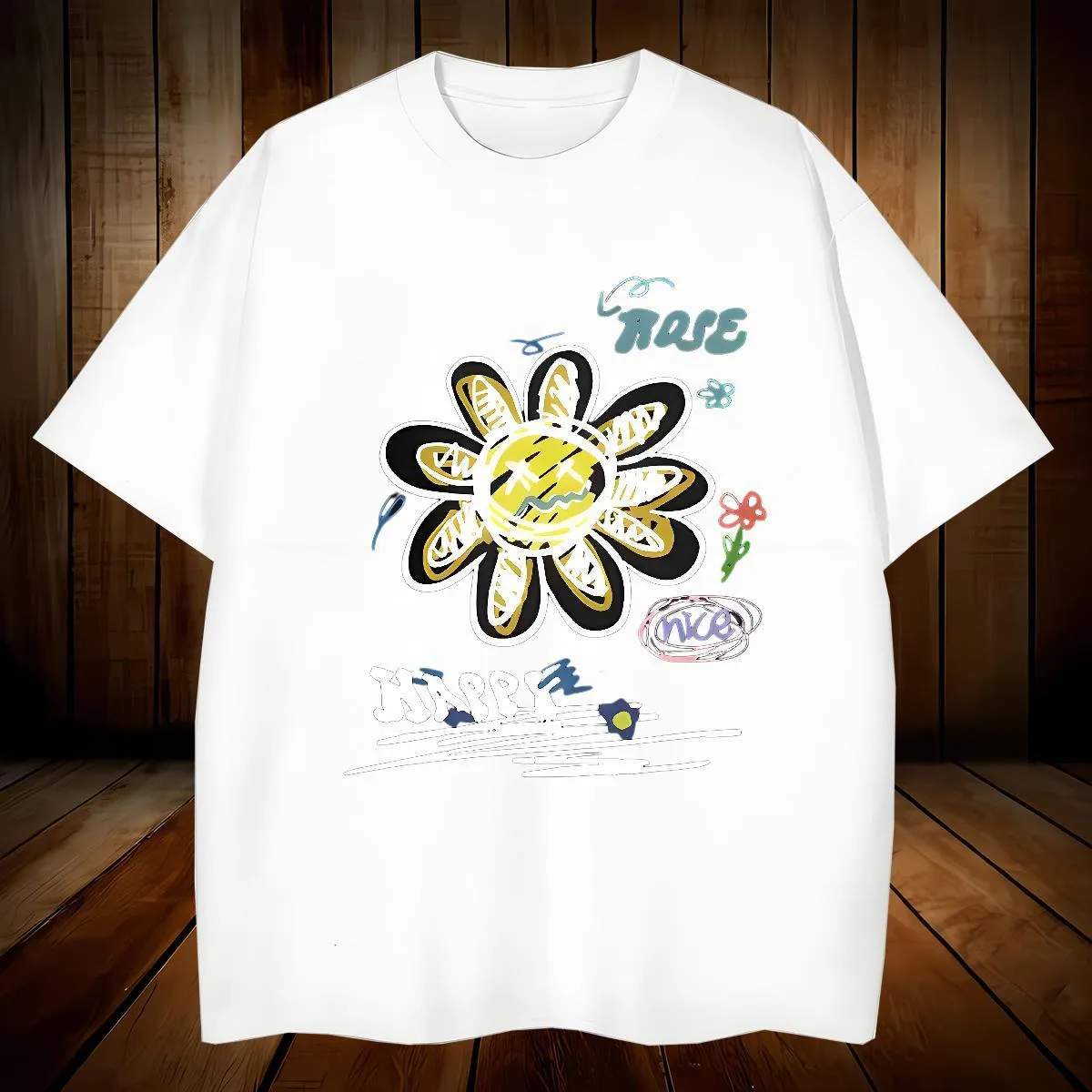 Wholesale Hip Hop Music T Shirts, Soft Cotton Graphic Tees With