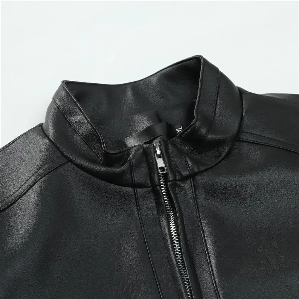 ソエルテSoerte Stand collar leather jacket soerte（ソエルテ）Stand collar leather jacket ソエルテSoerte