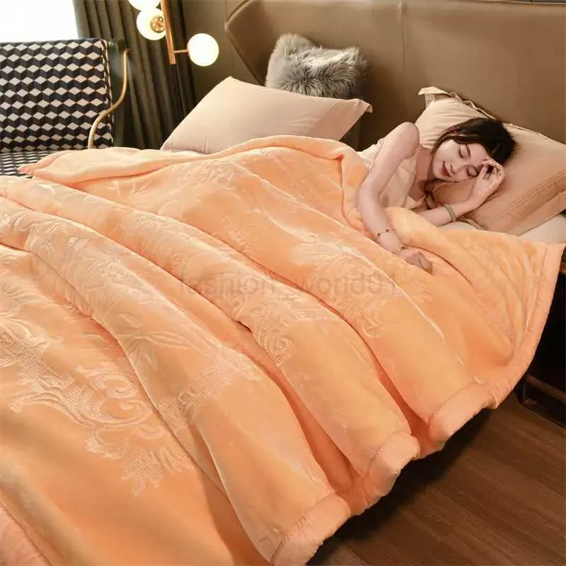Thick velvet blanket hotsell