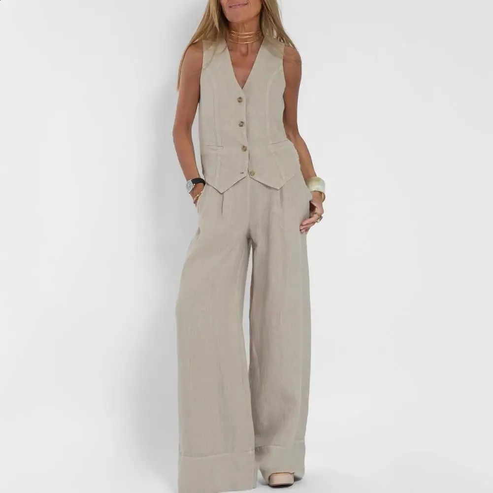 To-Lip Womens Vest And Pant Set
