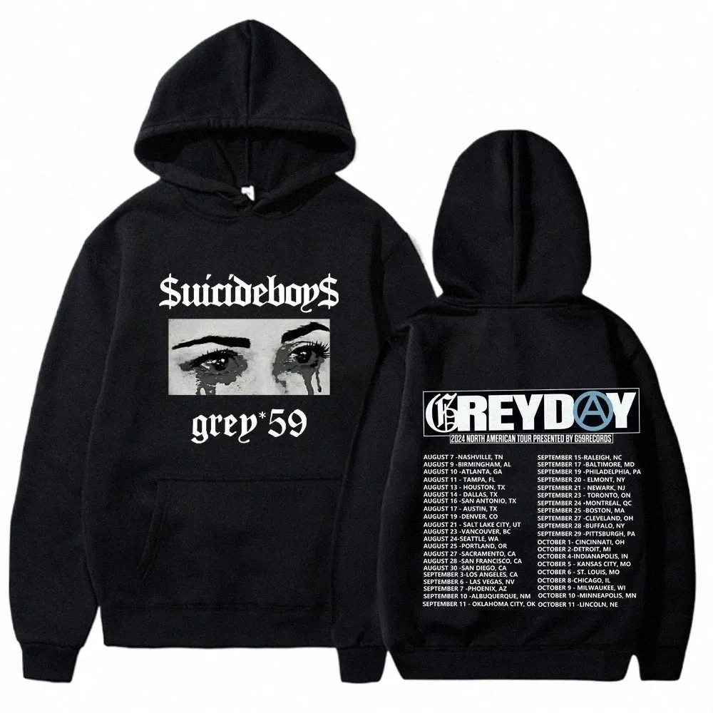Suicideboys G59 Printed Hoodie: Urban Streetwear, Unique Fan Gift