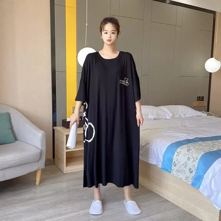 Plus Size 5XL Microfiber Short Sleeve Night Dress Sleepwear for Women from  Dhgate Women's Plus Size Underwear - price 53.3